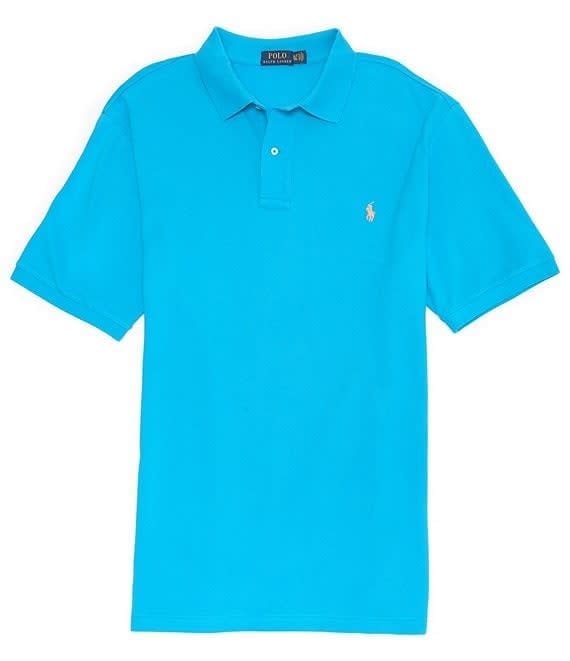 PRL Big & Tall Classic Fit Mesh Polo