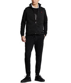 PRL Sweater Fleece Full-Zip Vest with Zipper Chest Pocket