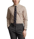 PRL Long-Sleeve Sanded Twill Sport Shirt