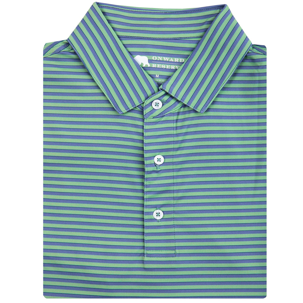 Onward Reserve Break Stripe Performance Polo