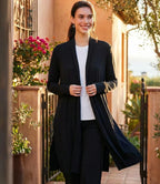 Karen Kane Travel Jersey Adjustable Zip Jacket