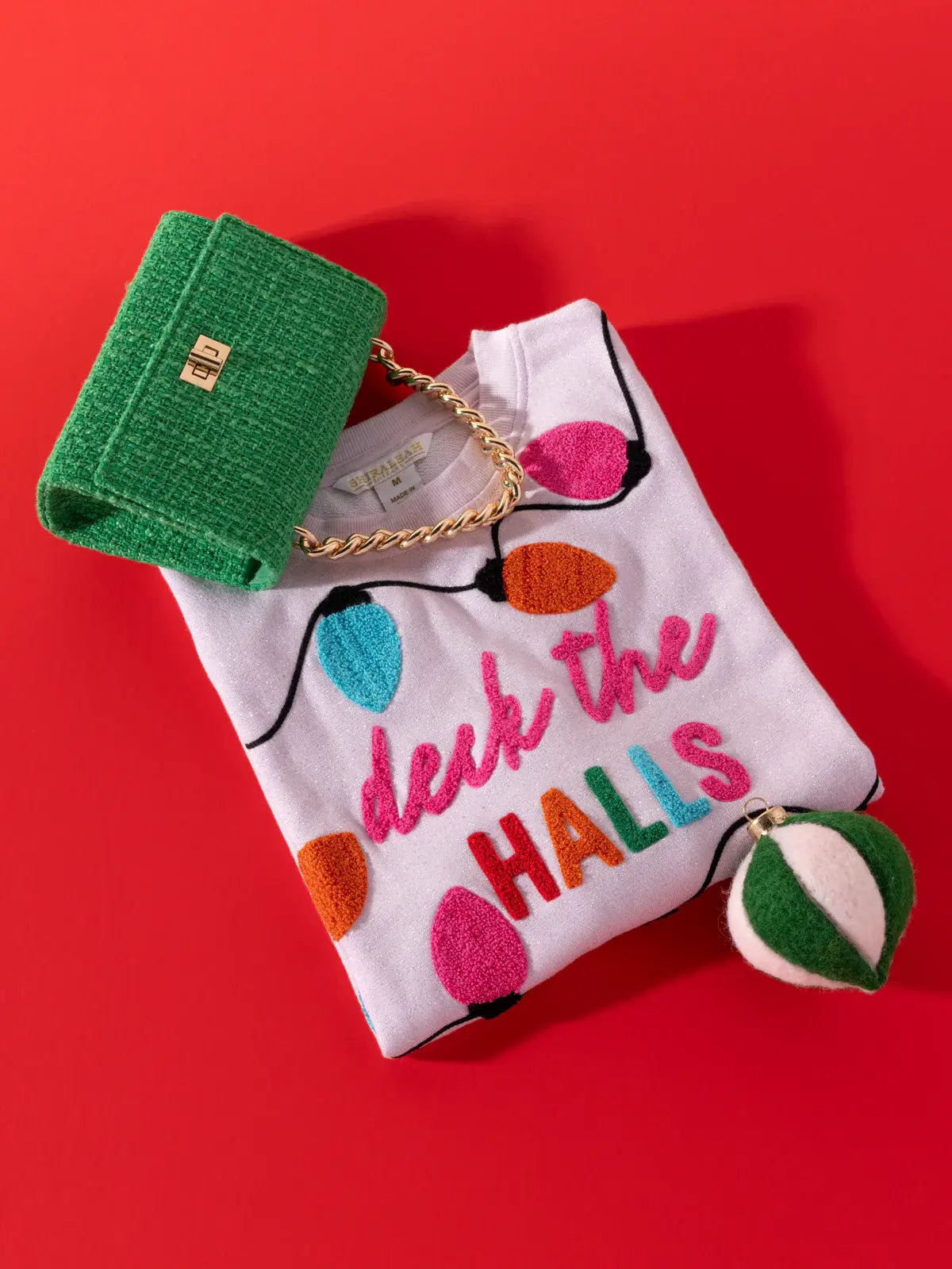 Shiraleah Deck The Halls  Sweatshirt