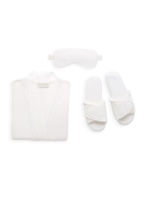 Barefoot Dreams CozyChic Ultra Lite 3-Piece Luxury Spa Set