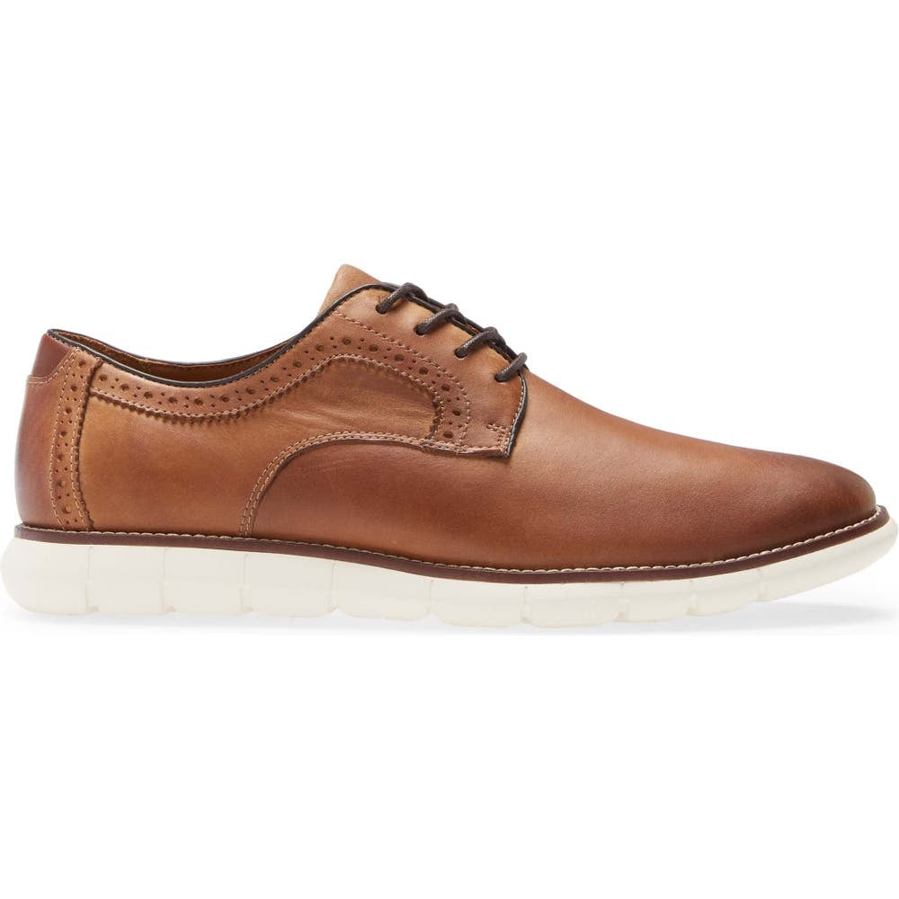 Johnston & Murphy Tan Holden Plain Toe