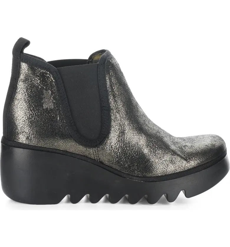 Fly London Byne Chelsea Wedge Ankle Boots