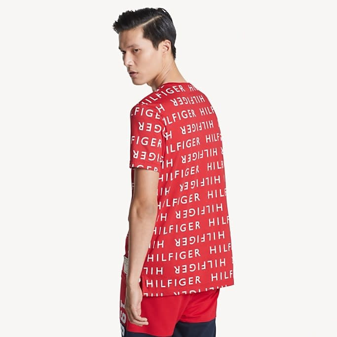 Tommy Hilfiger Allover Crew Neck Tee