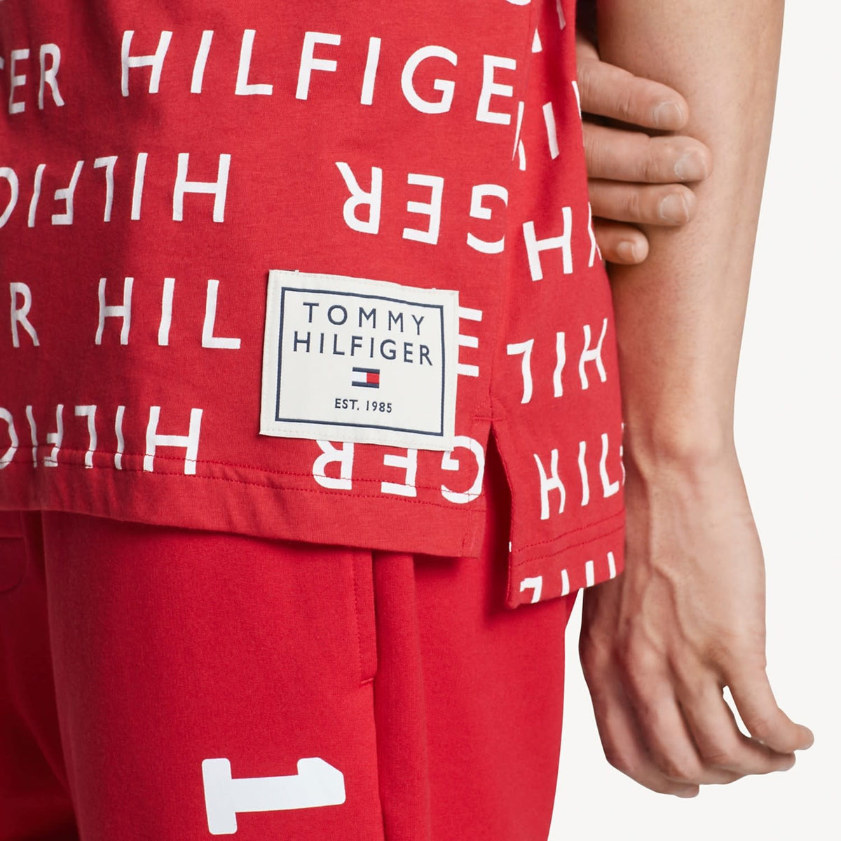 Tommy Hilfiger Allover Crew Neck Tee