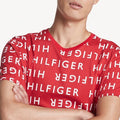 Tommy Hilfiger Allover Crew Neck Tee