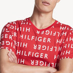 Tommy Hilfiger Allover Crew Neck Tee