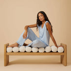 Softies Dream Ruffle V-Neck with Cropped Pant Pajama Set