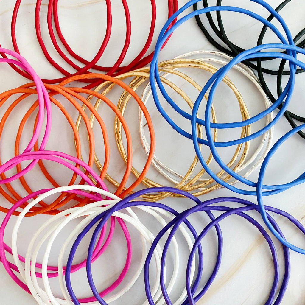 Ellison+Young Color Of Your Game Slim Bangle (Set Of 5)
