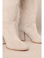 Miracle Miles Fynn Classic Stacked Heel Knee-High Boot