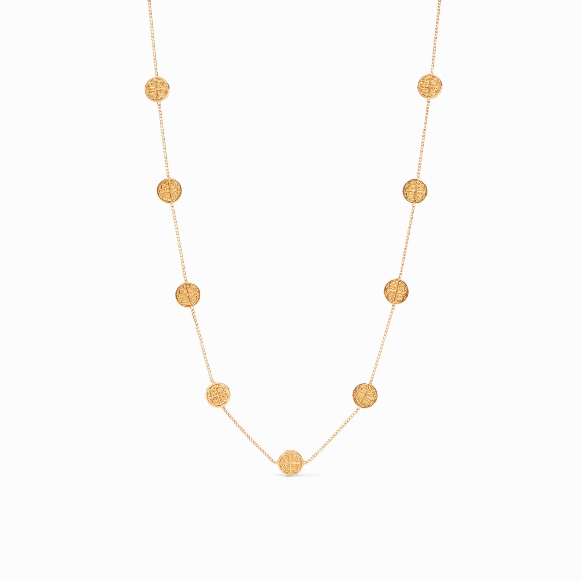 Julie Vos Valencia Delicate Station Necklace