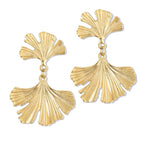Susan Shaw Ginkgo Earrings