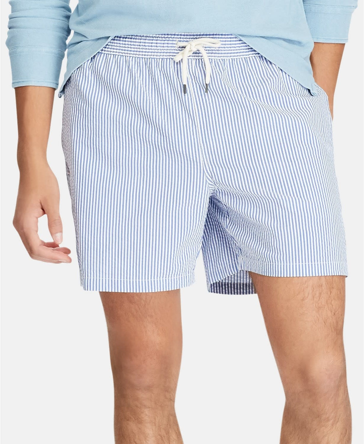 Polo Ralph Lauren Seersucker Traveler Swim Shorts