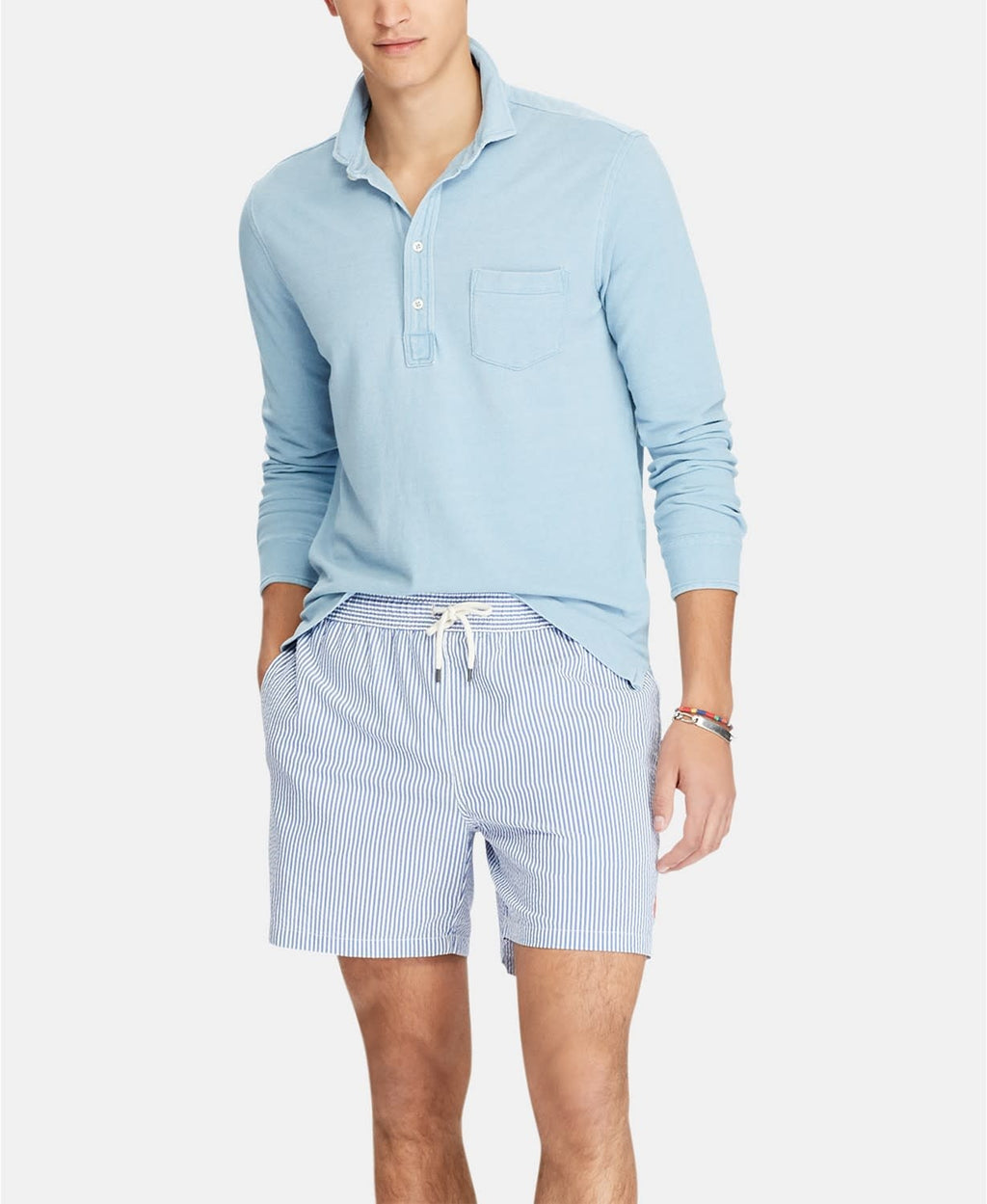 Polo Ralph Lauren Seersucker Traveler Swim Shorts