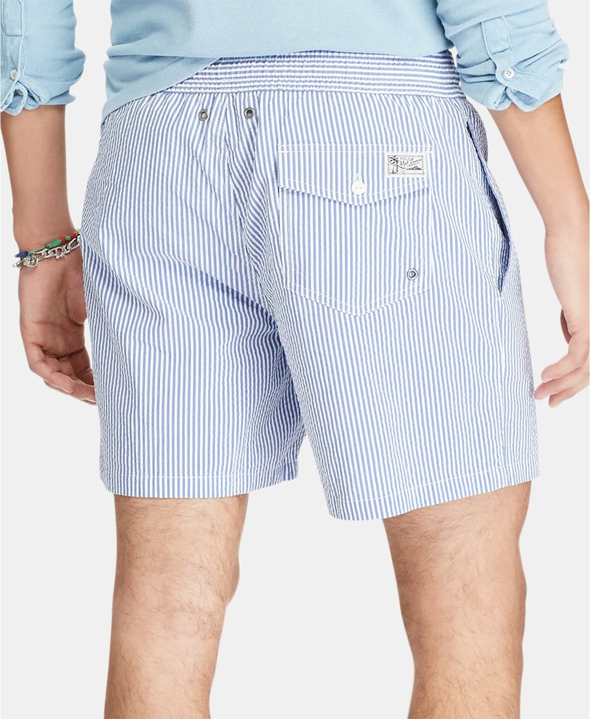 Polo Ralph Lauren Seersucker Traveler Swim Shorts