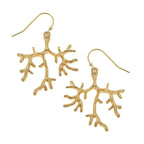 Susan Shaw Small Coral Earrings