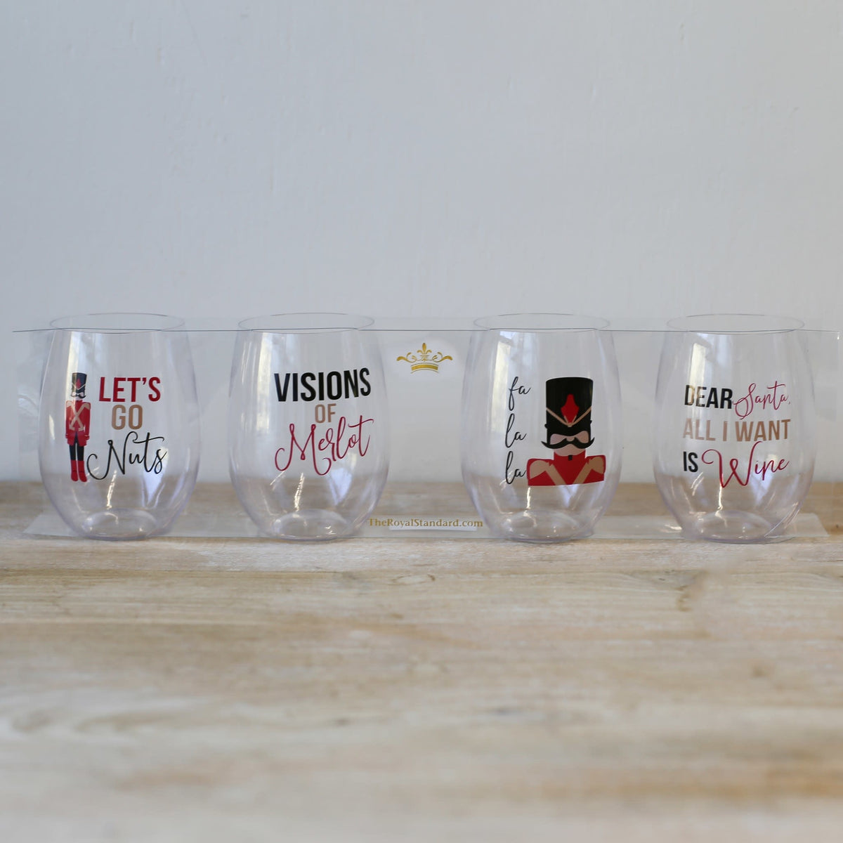 Royal Standard To Go Holiday Wine Glasses