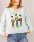 Royal Standard Candy Nutcracker Sequin Sweatshirt