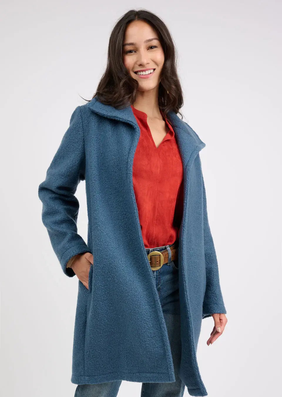 Uncle Frank Wooly "Like" Coat