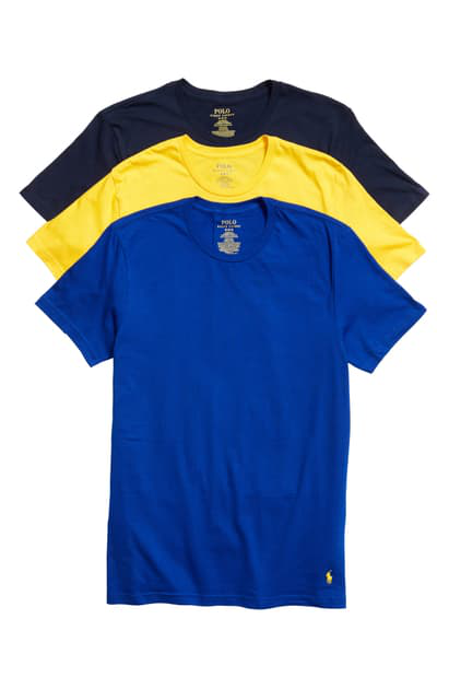 Polo Ralph Lauren 3pk Multi Crew T-Shirts