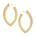 Susan Shaw Marquise Hoop Earrings