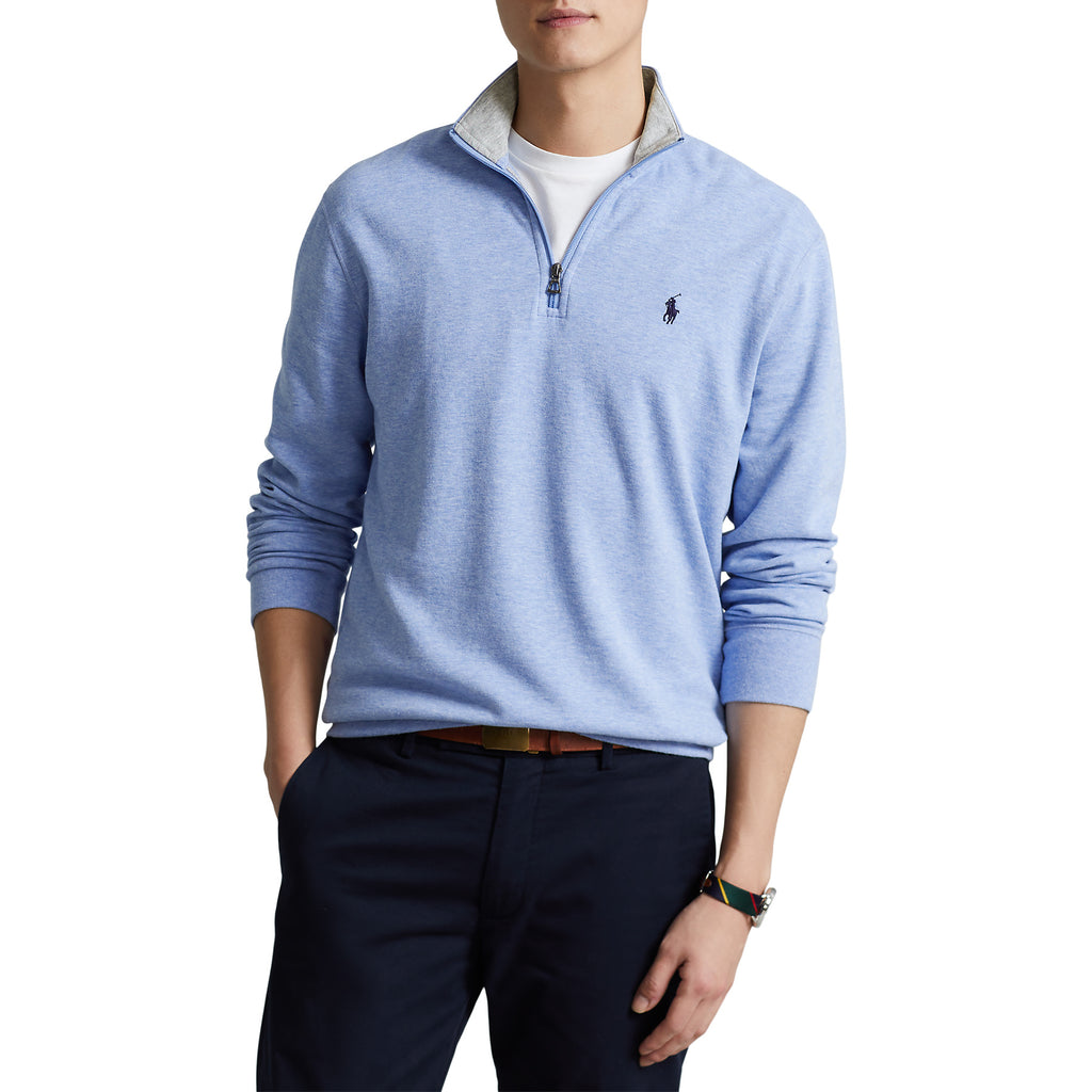 Polo Ralph Lauren Luxury Jersey Half-Zip Pullover