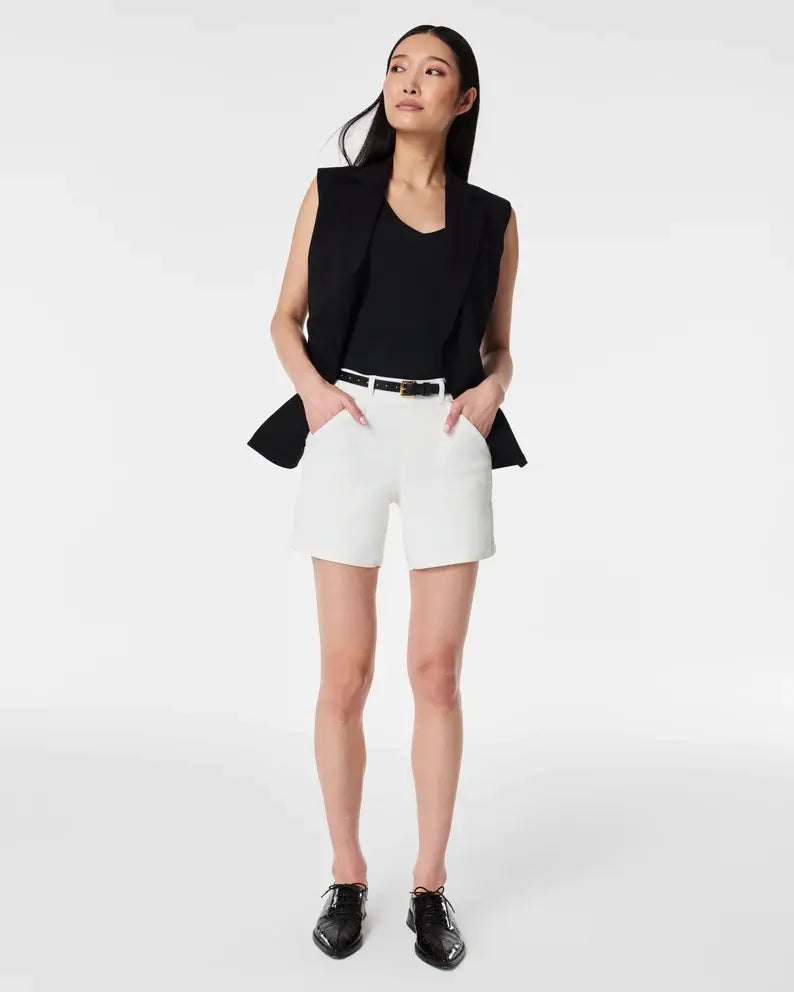 Spanx 6" Stretch Twill Shorts