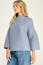 Ellison   Casual Top Haze Blue