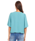 Karen Kane Puff Sleeve Top