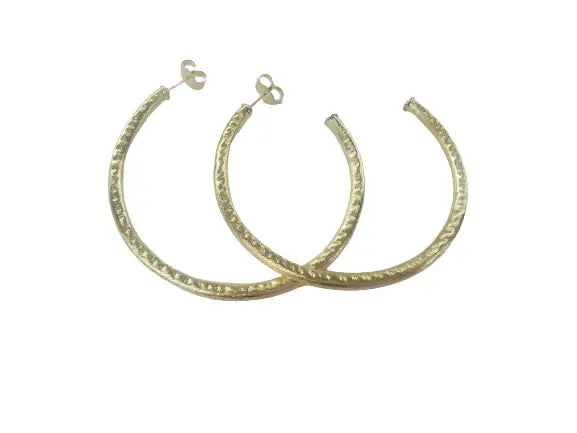 Sheila Fajl Hammered Everybody's Favorite Hoop Earrings