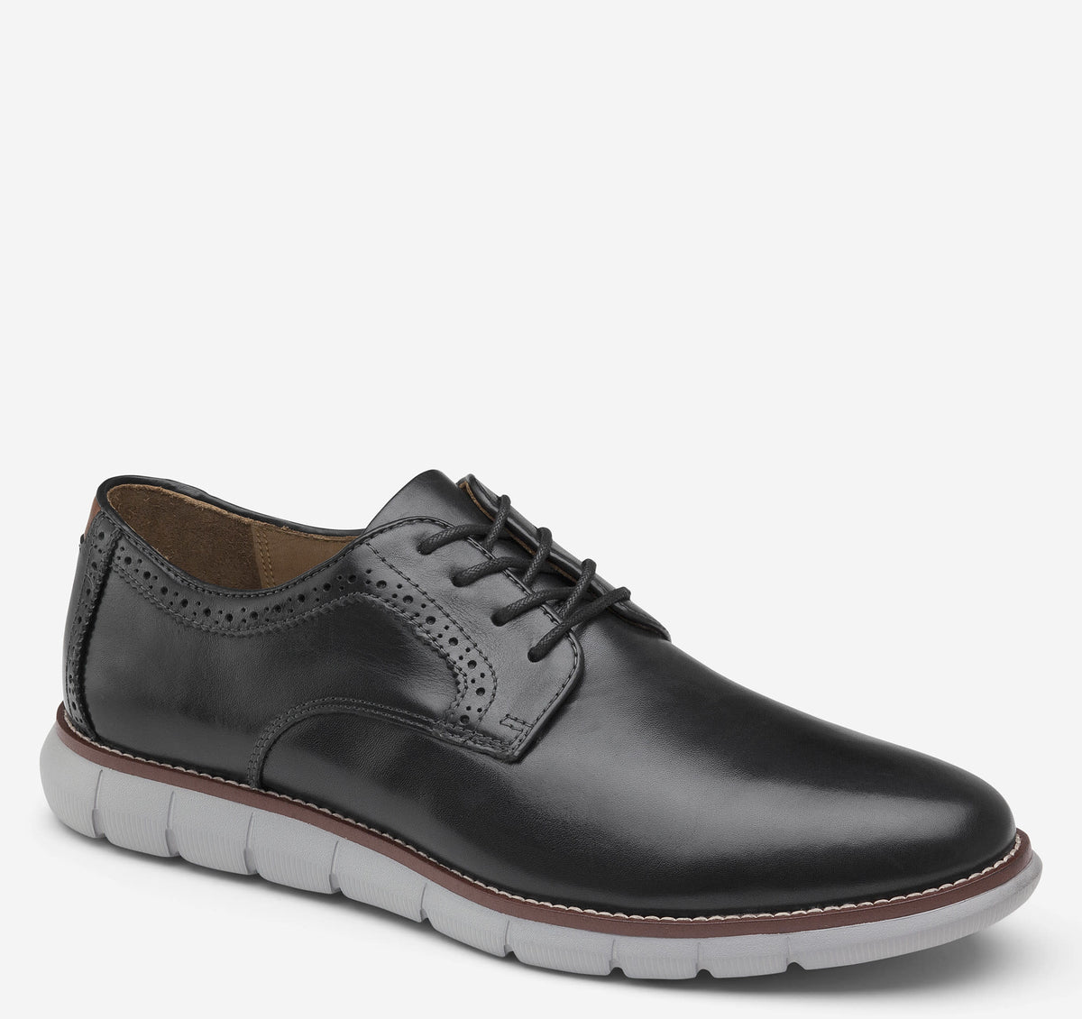 Johnston & Murphy Tan Holden Plain Toe