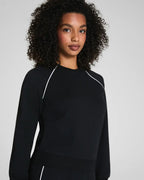 SPANX AirEssentials® Pique Long Sleeve Crewneck Top