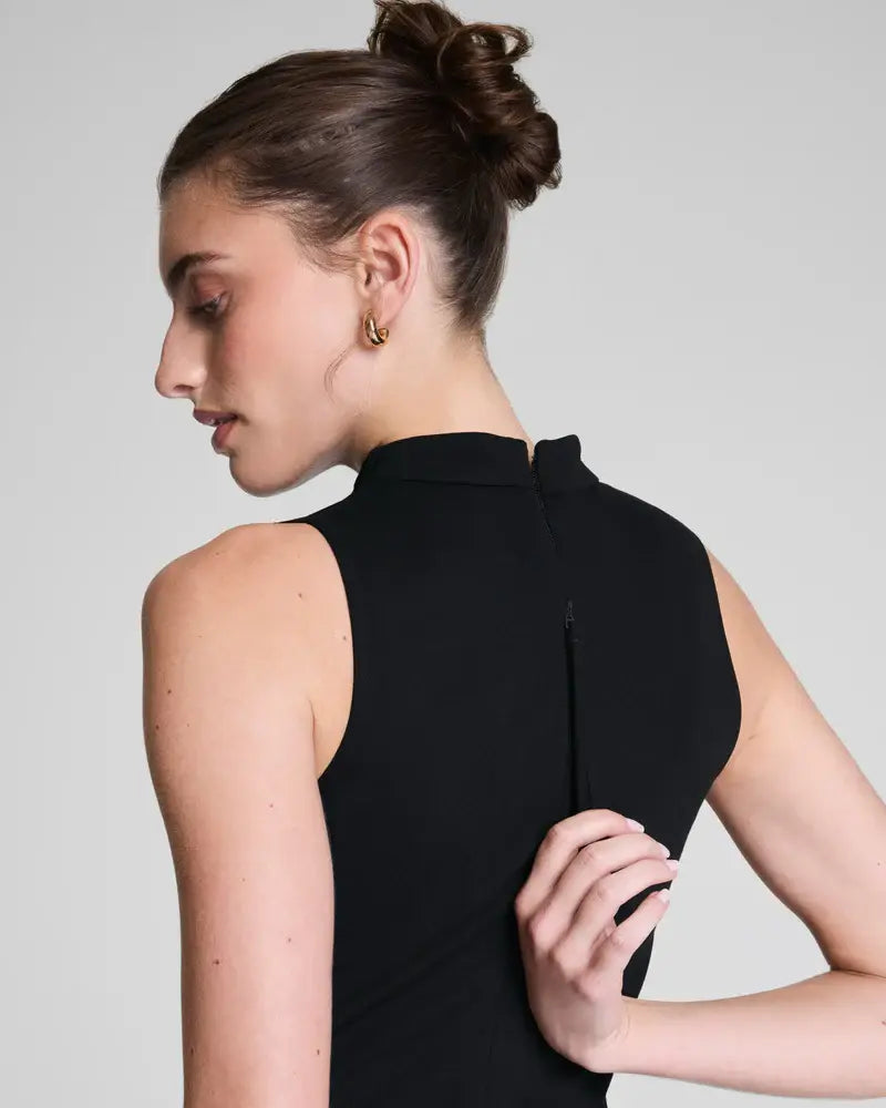 SPANX® Ponte Sleeveless Midi Dress