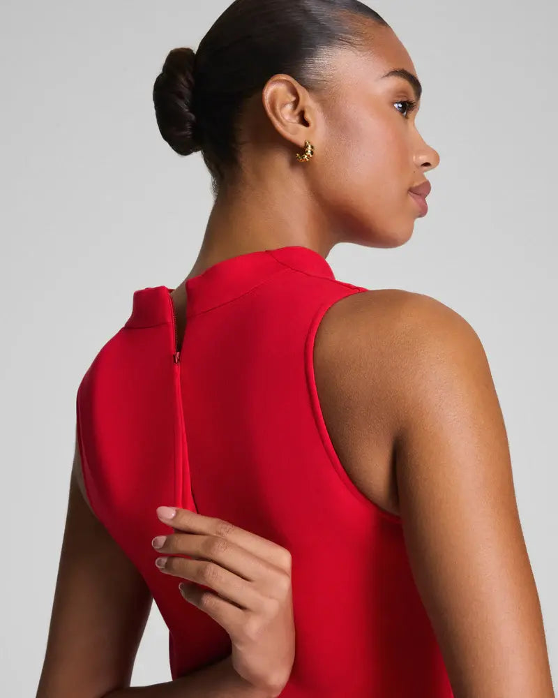 SPANX® Ponte Sleeveless Midi Dress