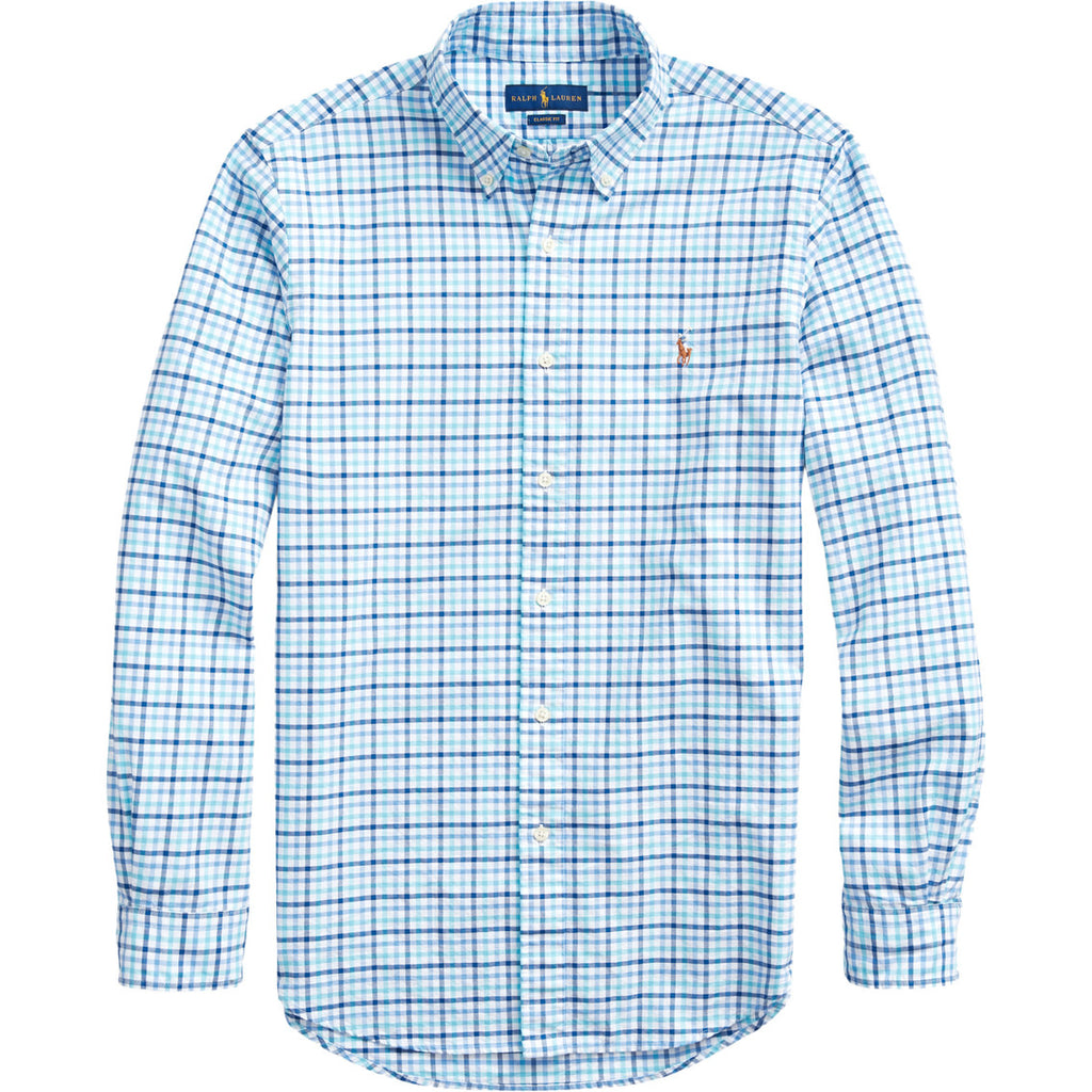 Polo Ralph Lauren Plaid/Tattersall Oxford Classic Fit Shirt