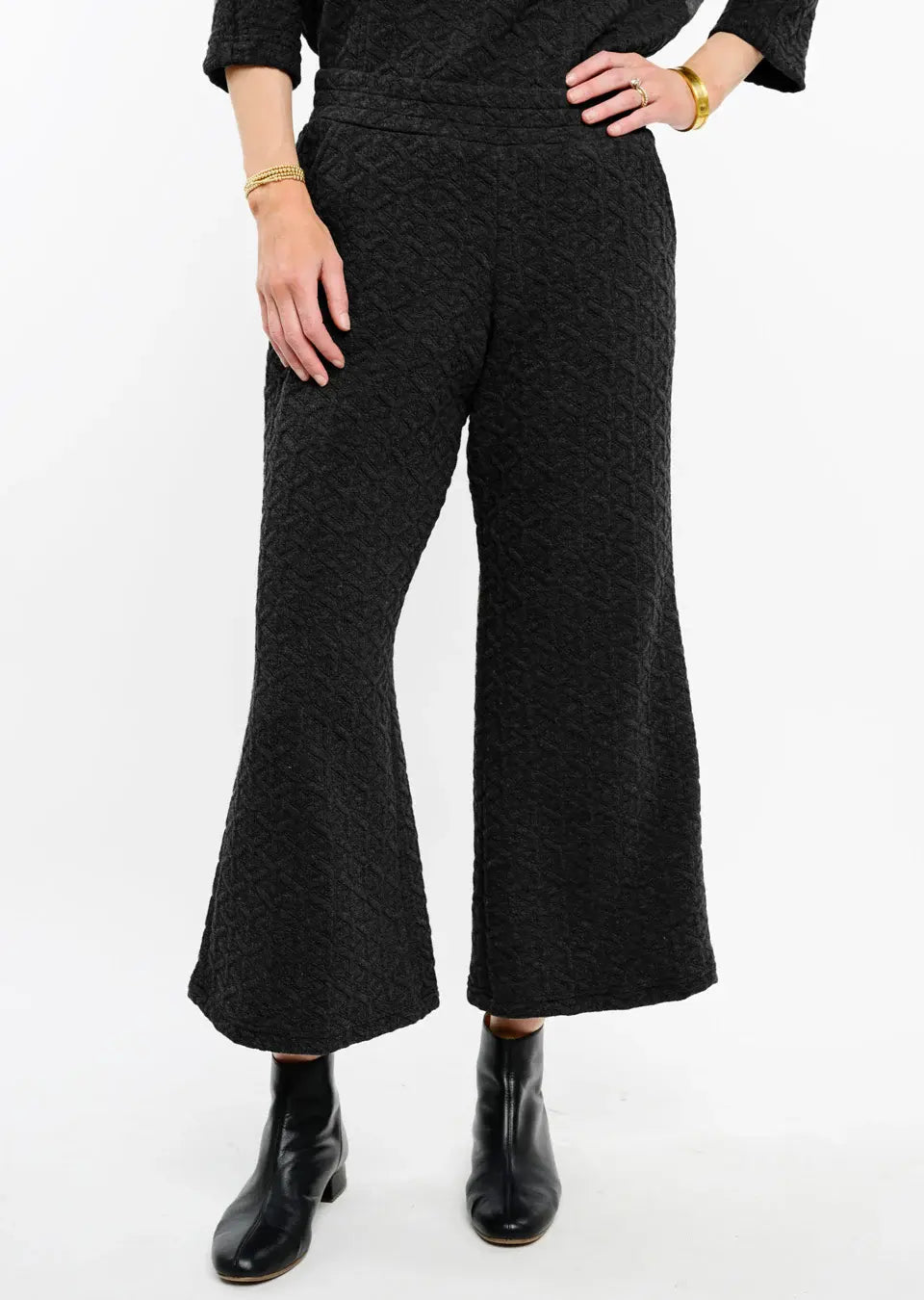 Uncle Frank Quilted Knit Pant