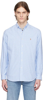 PRL Classic Fit Plaid Oxford Long Sleeve Woven Shirt