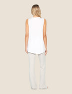 Barefoot Dreams Malibu Collection Sleeveless Modal V-neck Tank