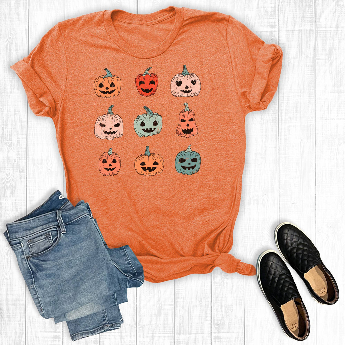 The Way Down South - Halloween Pumpkin Patch Graphic Tee