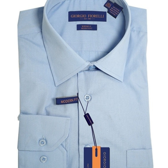 Giorgio Fiorelli Modern Fit Spread Collar Dress Shirt