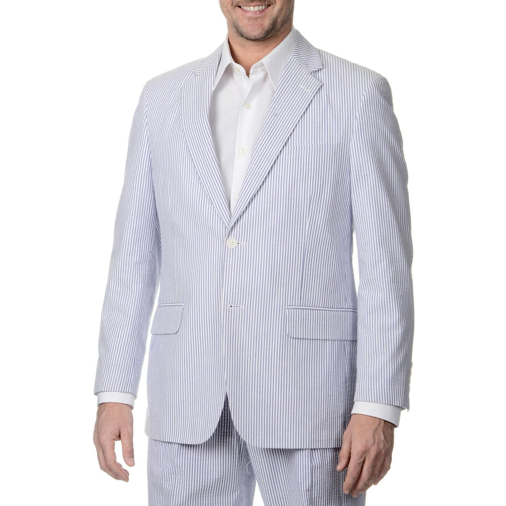 Abraham's Brock Seersucker Suit - Lightweight Summer Style