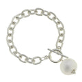 Susan Shaw Cotton Pearl Toggle Bracelet