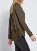Lysse Festival Mixed Media Top