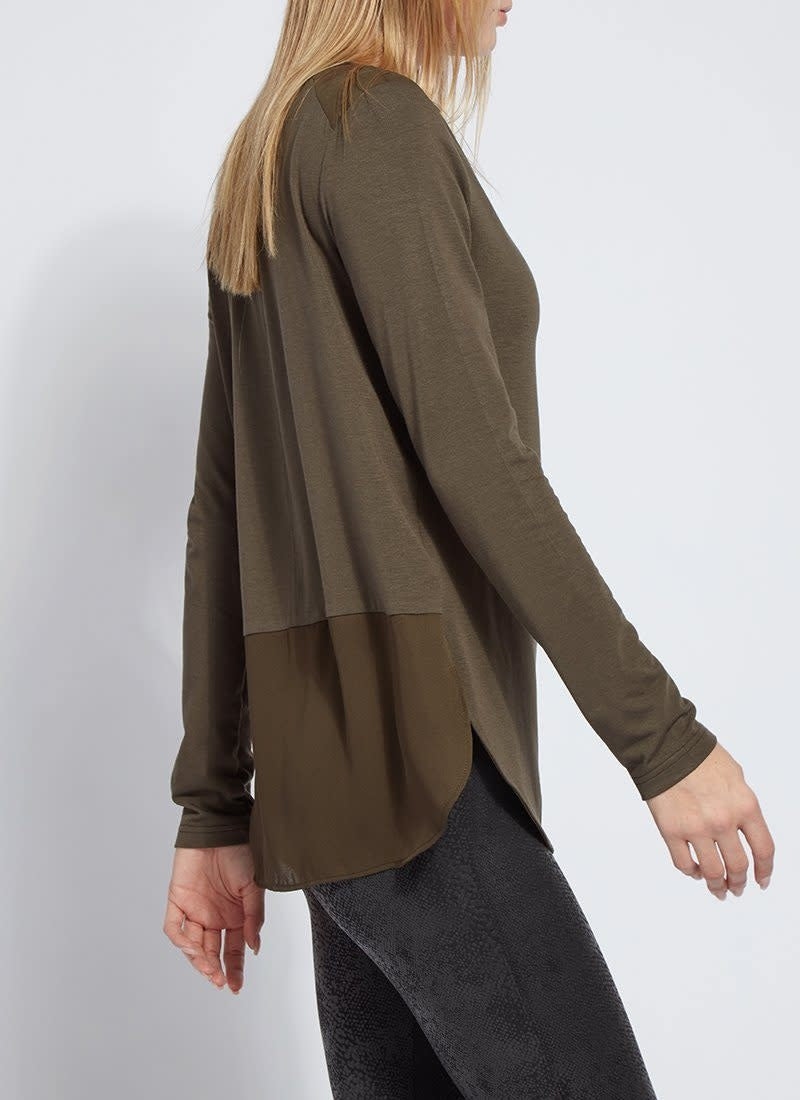 Lysse Festival Mixed Media Top