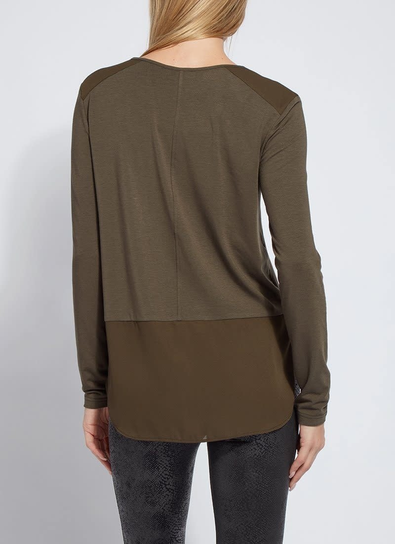 Lysse Festival Mixed Media Top