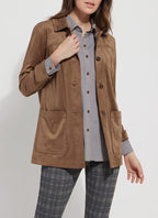 Lyssé Abigail Vegan Suede Jacket
