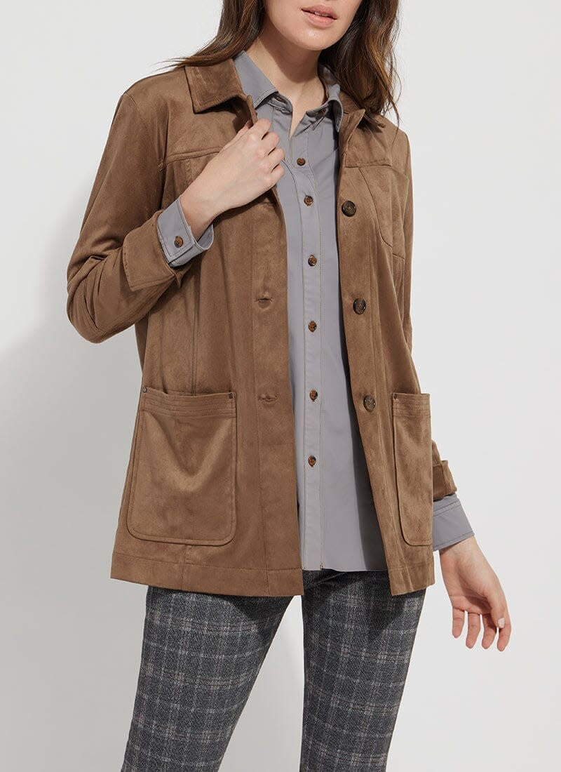 Lyssé Abigail Vegan Suede Jacket