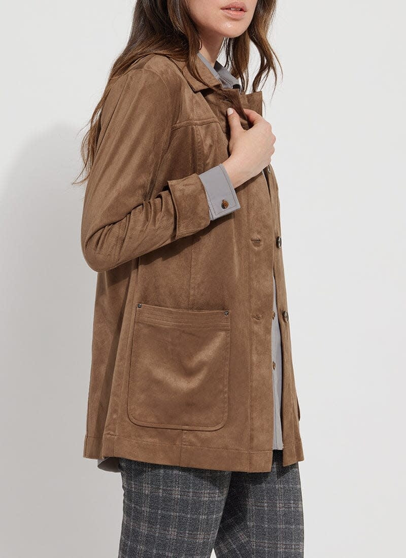 Lyssé Abigail Vegan Suede Jacket